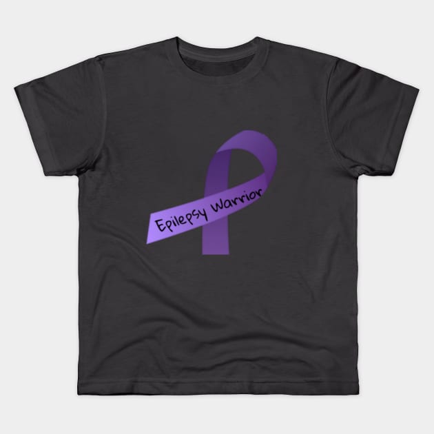Epilepsy Warrior Kids T-Shirt by Pastoress Smith